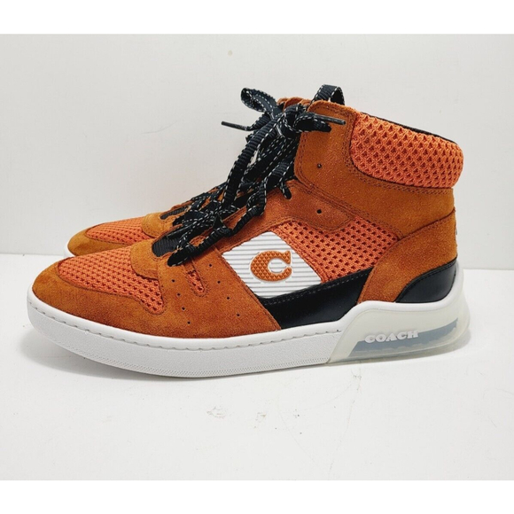 COACH MEN'S CITYSOLE HIGH TOP SNEAKERS- CANYON  SIZE:10 D  #C7087 - Picture 5 of 6